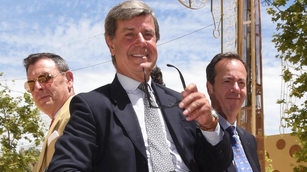 Cayetano Martínez de Irujo, en la Feria de Jerez en 2024.