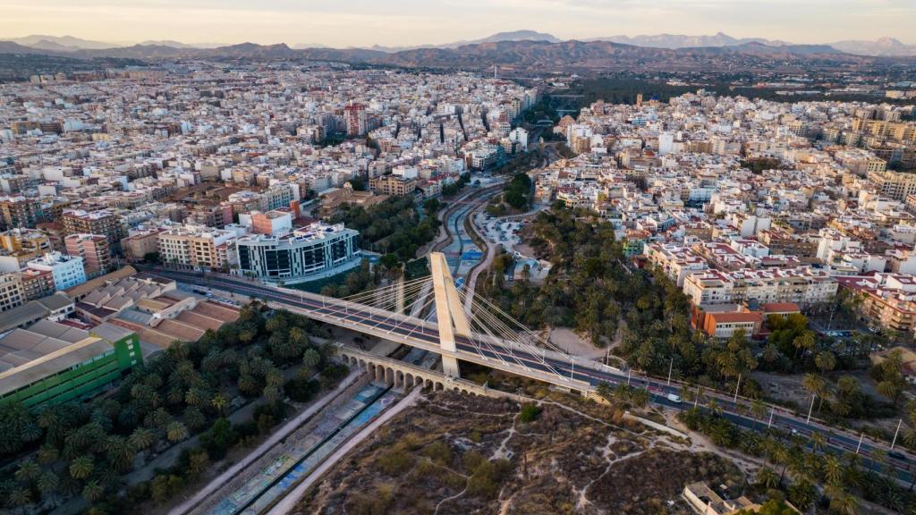 El puente de la Generalitat, Elche.