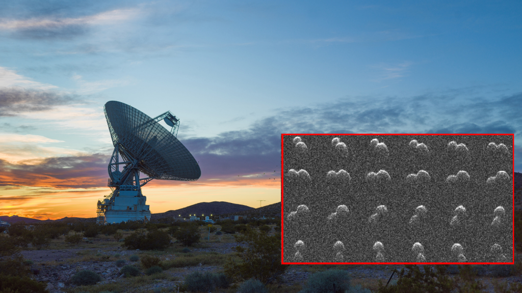 El Radar Goldstone para el Sistema Solar de la NASA ha detectado el asteroide 2024 JV33.
