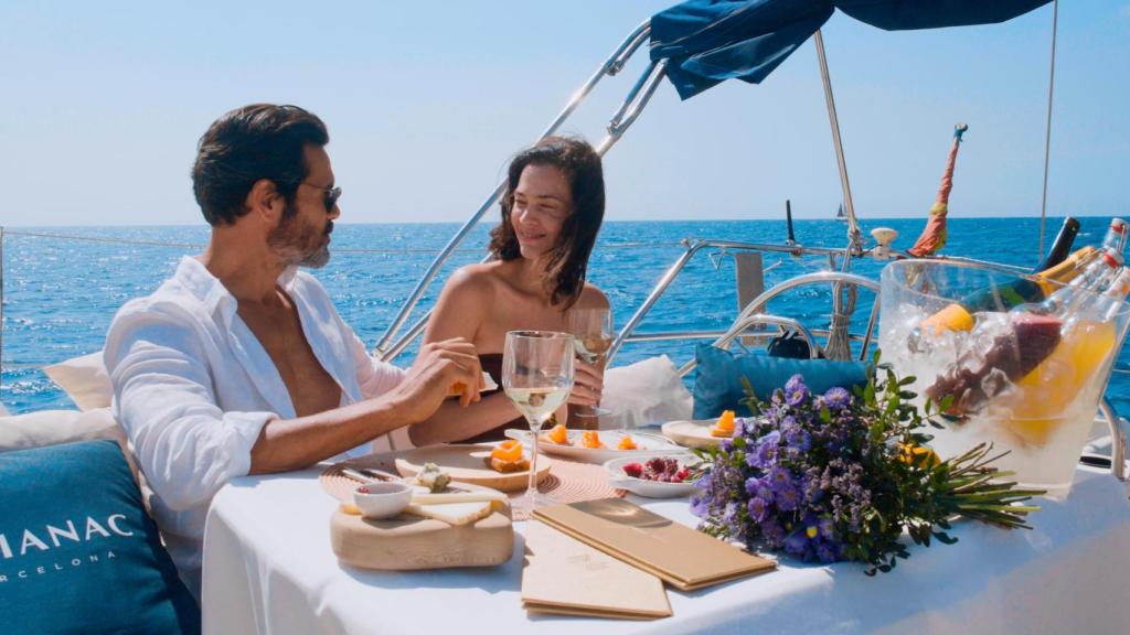 La cocina de Rodrigo de la Calle en medio del Mediterráneo.