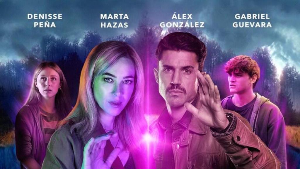 Cartel de 'Desde el mañana', donde Gabriel Guevara comparte protagonismo con Marta Hazas, Álex González y Denisse Peña.