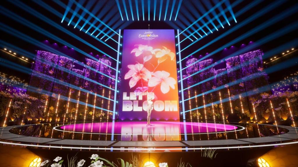 El escenario de Eurovisión Junior 2024