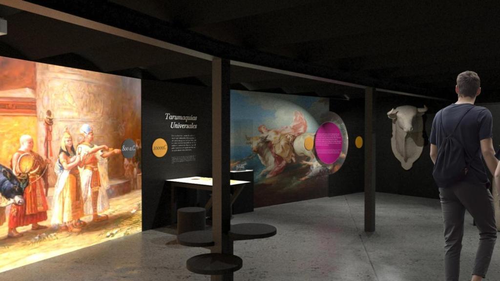 Infografía de cómo será el centro.