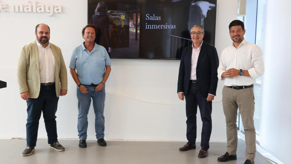 Un momento de la presentación oficial del centro inmersivo de tauromaquia.