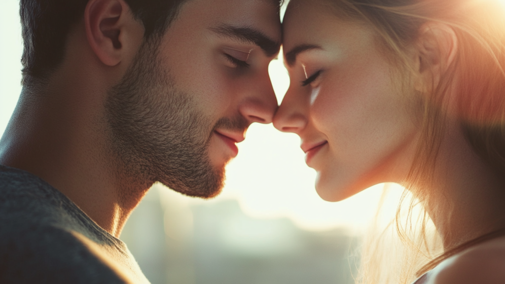 Una pareja acaramelada