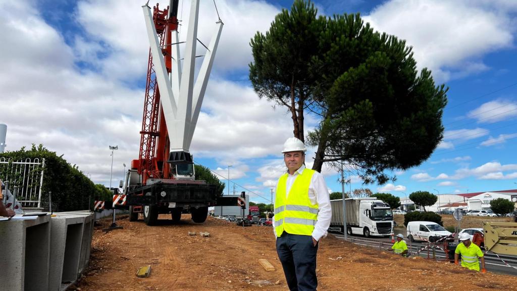 Javier Martínez, ingeniero de estructuras responsable de la obra