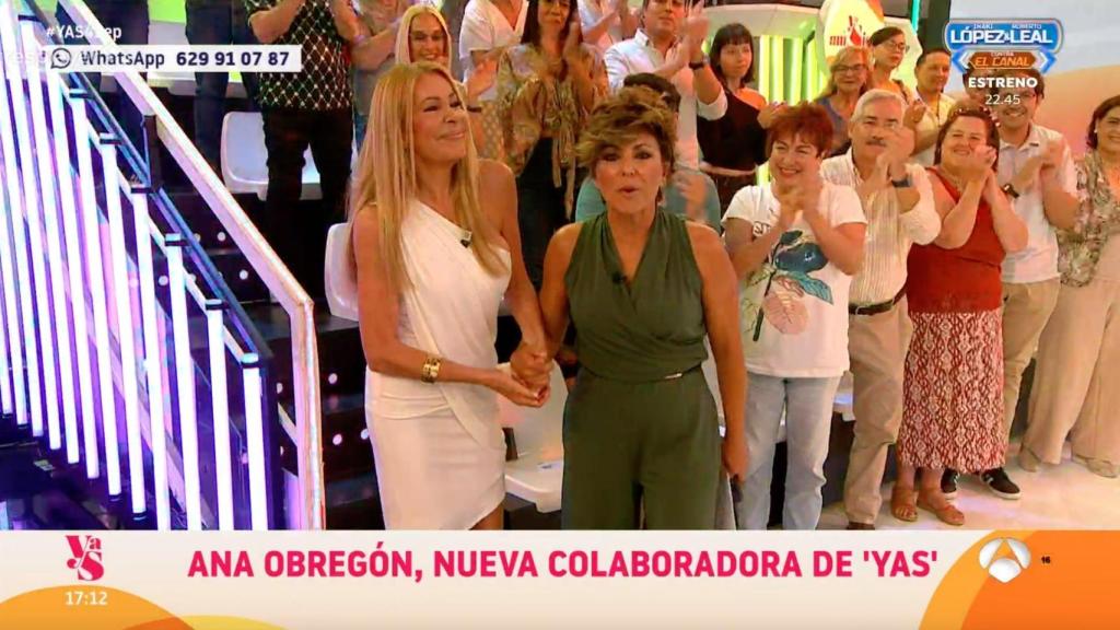 Ana Obregón y Sonsoles Ónega en 'Y ahora, Sonsoles'.