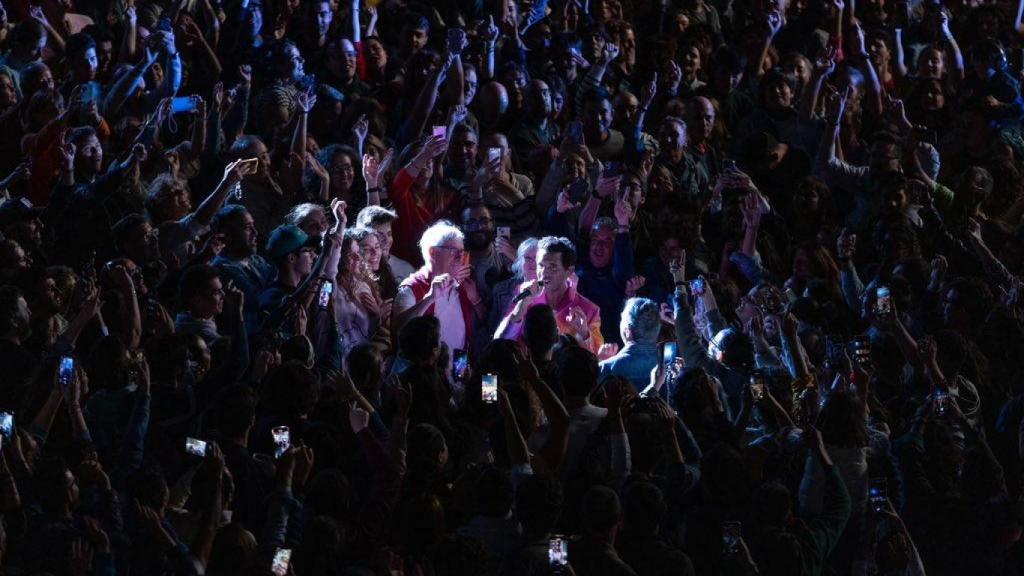 Mika en el concierto de Valladolid