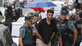 Rafa Mir, antes de declarar ante el juez