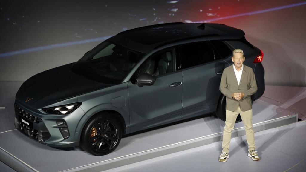 El CEO de Cupra y Seat, Wayne Griffiths, durante la presentación del Cupra Terramar.