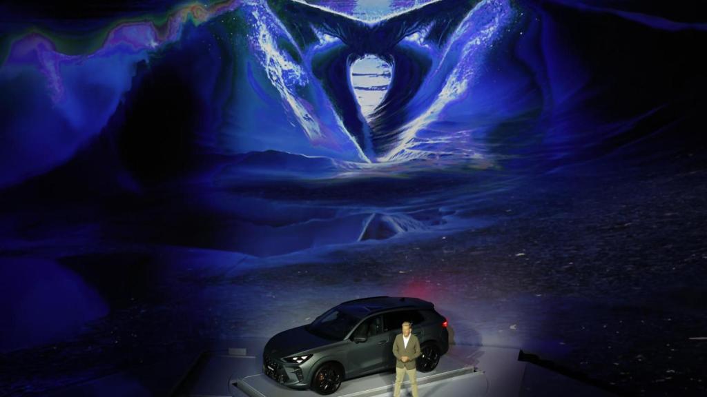 El CEO de Cupra y Seat, Wayne Griffiths, durante la presentación del Cupra Terramar.