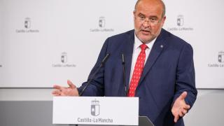 José Luis Martínez Guijarro, vicepresidente de Castilla-La Mancha, en una imagen de este miércoles.
