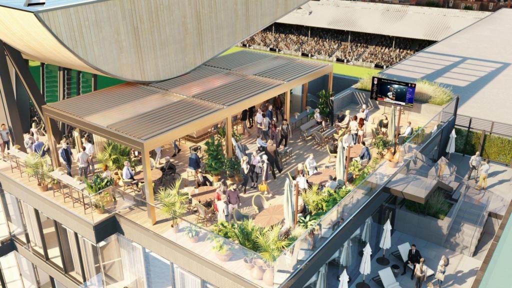 Simulación de la reforma del Craven Cottage