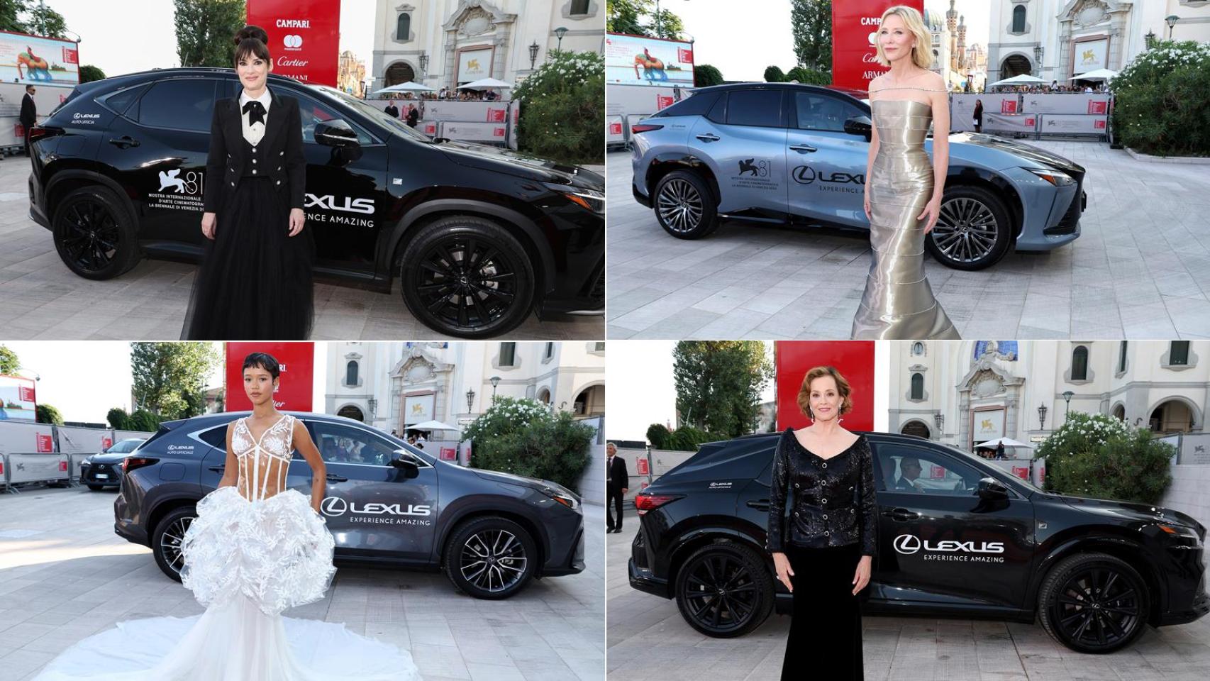Sigourney Weaver, Winona Ryder, Monica Belucci… así viajan las estrellas hasta la alfombra roja del Festival de Venecia