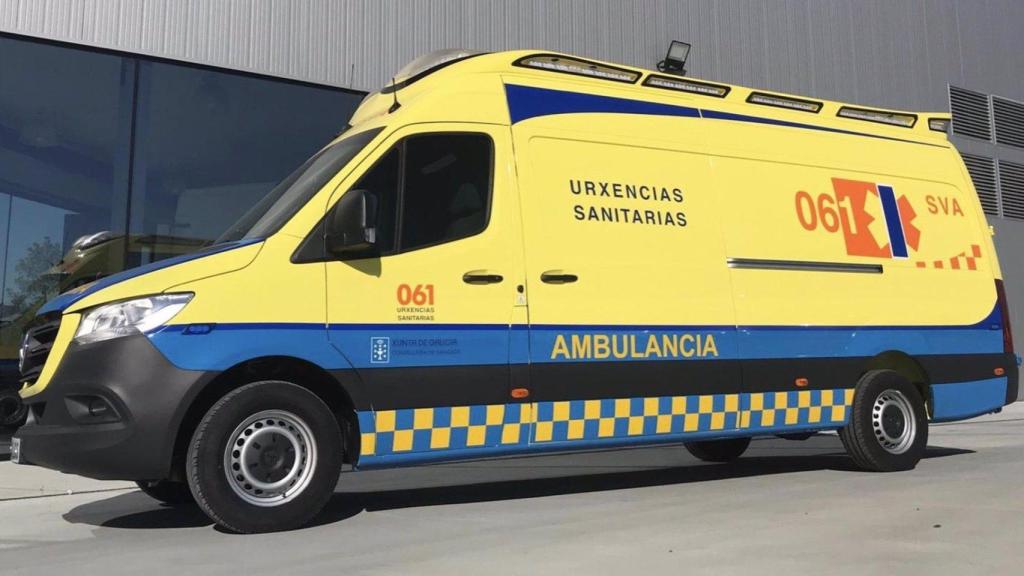 Ambulancias del 112 Galicia.