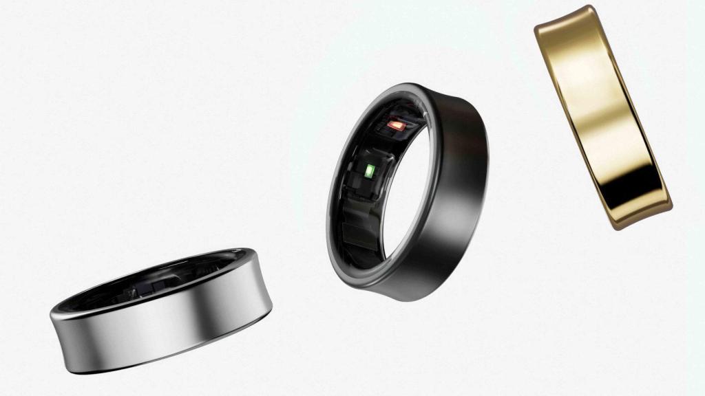 Samsung Galaxy Ring en los tres colores disponibles en España