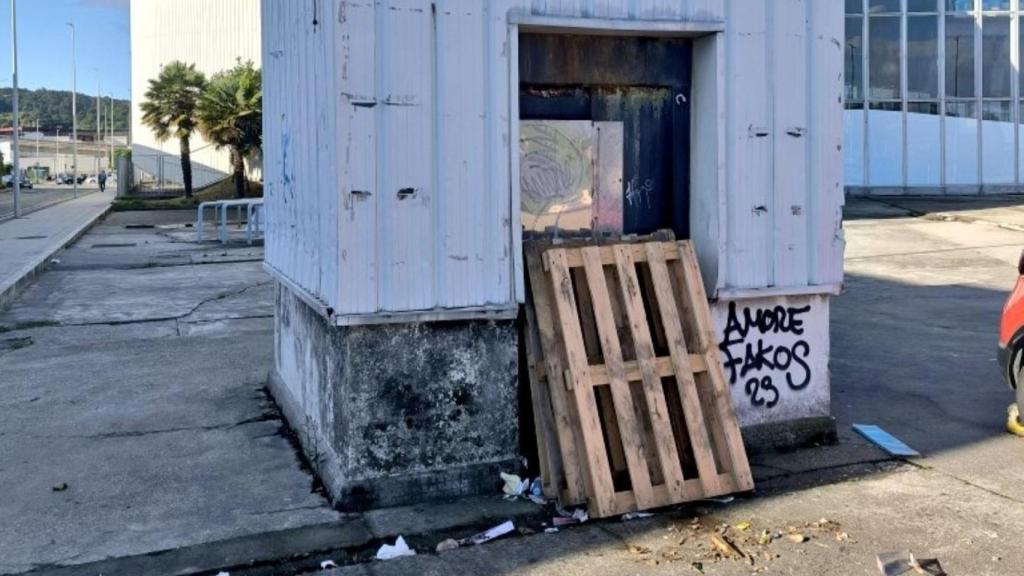 Ascensor sin funcionar del parking del Coliseum