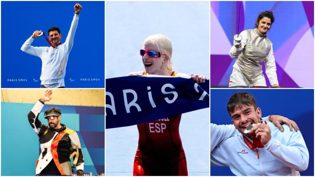 Los medallistas paralímpicos gallegos
