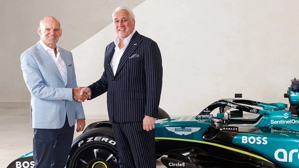Lawrence Stroll y Adrian Newey sellan el trato