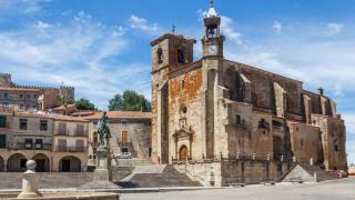 Plaza mayor de Trujillo, en Cáceres.