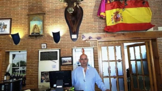 El dueño en El Cossío