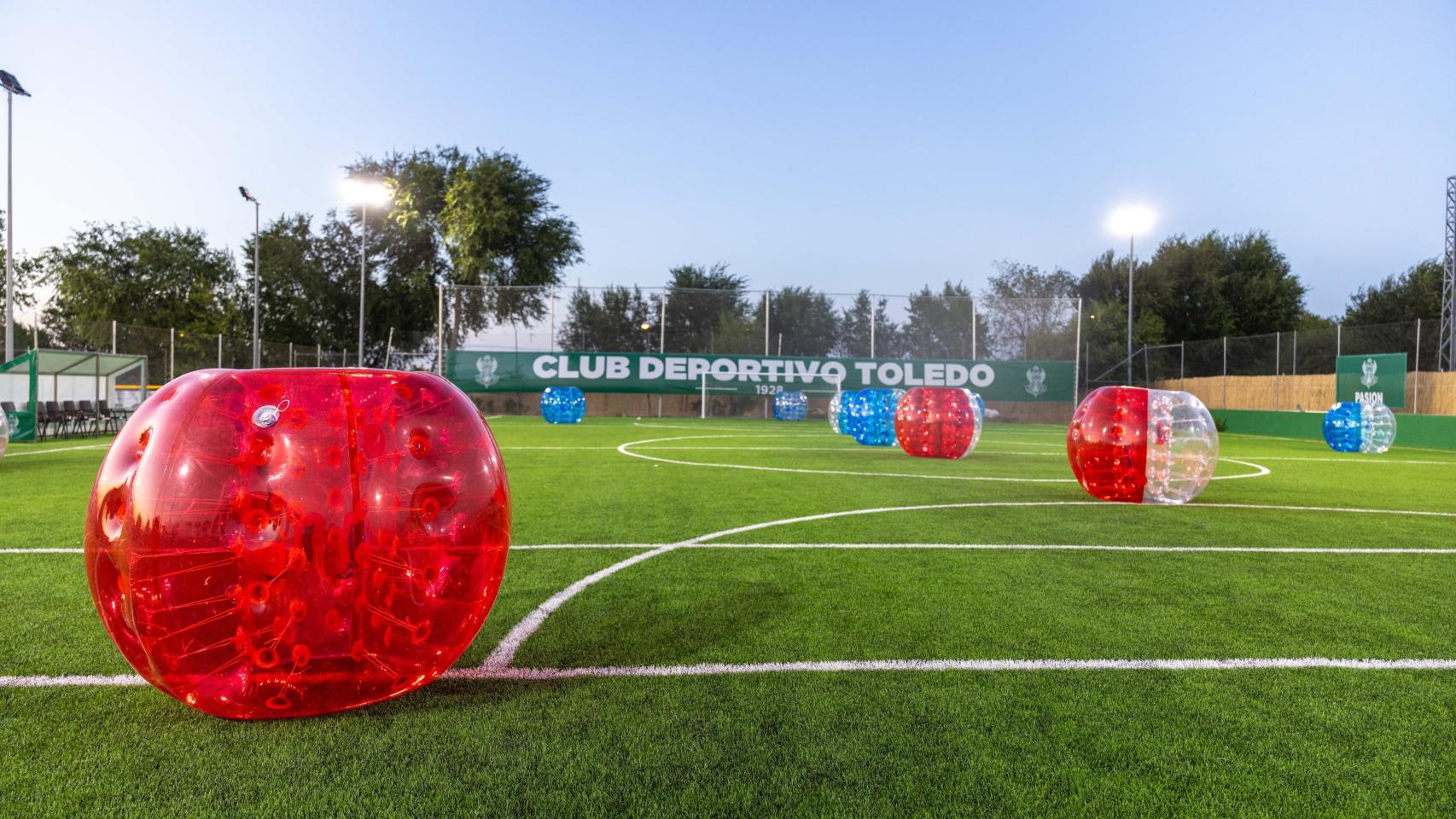 Restauración, deporte y ocio: así es la nueva sede social del CD Toledo en Layos