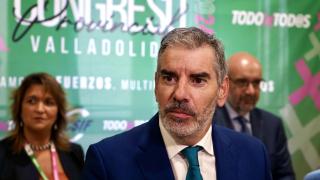 El presidente autonómico de CSIF, Benjamín Castro, en el el X Congreso Provincial de la organización en Valladolid