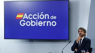 El ministro de Cultura, Ernest Urtasun, este martes en la Moncloa.