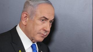 El primer ministro israelí, Benjamin Netanyahu, antes de una rueda de prensa reciente.