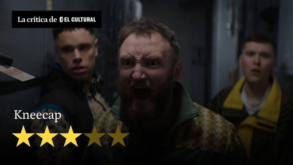 El trio protagonista de 'Kneecap'