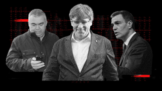 Carles Puigdemont mantiene a la espera a Santos Cerdán y Pedro Sánchez