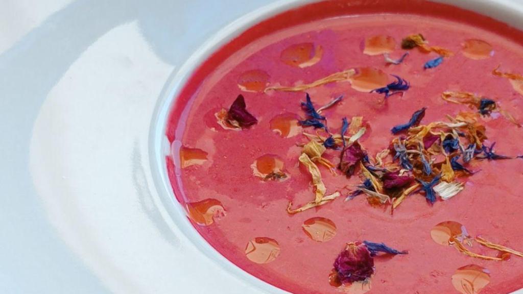 Gazpacho de cerezas de Street & Soul.