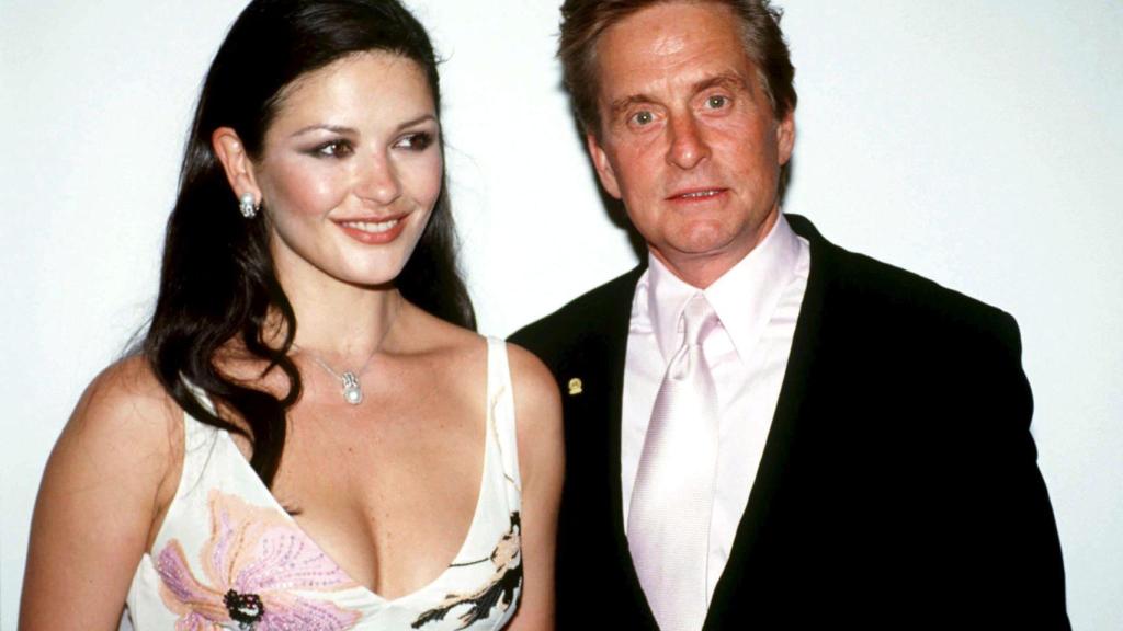 Catherine Zeta Jones y Michael Douglas.
