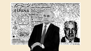 Blasco junto a la copia de su DNI localizada en Ginebra.