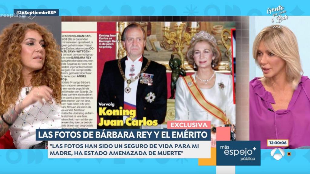 Sofía Cristo y Susanna Griso en 'Espejo Público'.