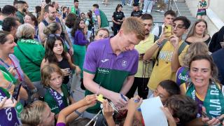 En imágenes | La fiesta del Unicaja en el Santuario de la Victoria este jueves