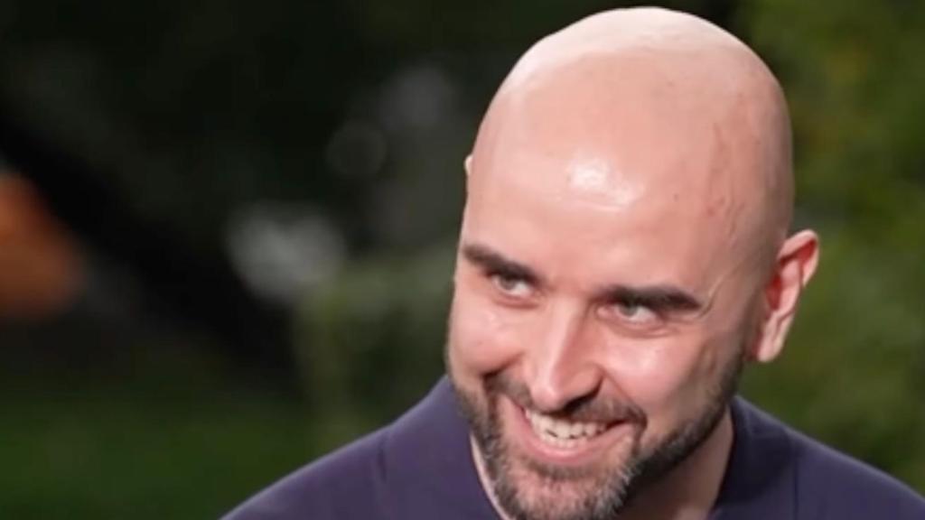 Pablo González, también llamado Pavel Rubstov, durante una entrevista con una canal ruso afín al Kremlin.