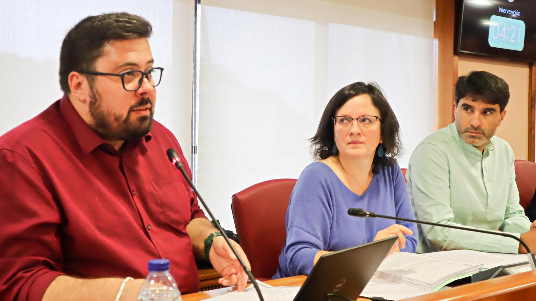 Grupo municipal BNG Vigo en Pleno.