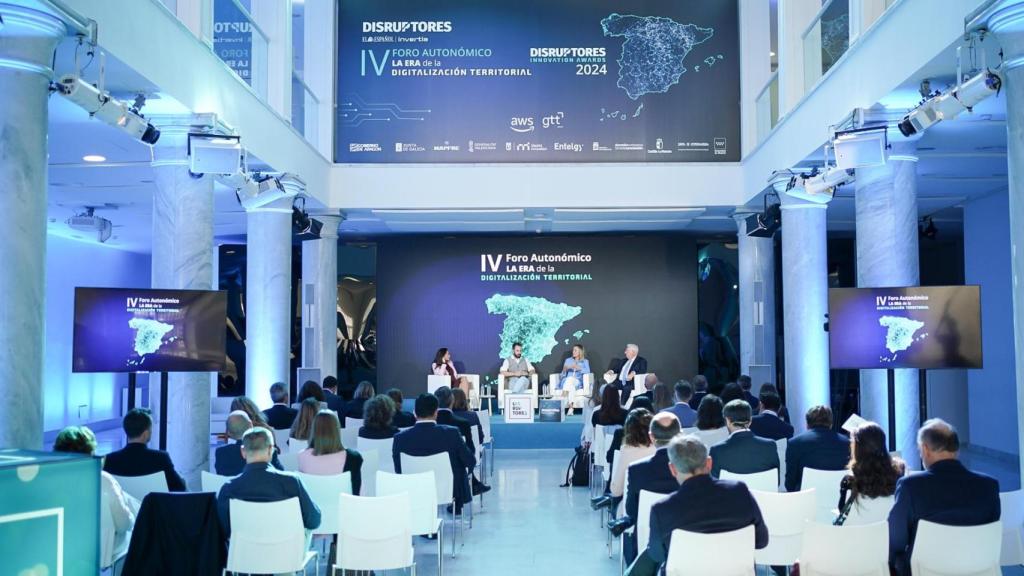 El IV Foro Autonómico 'La era de la digitalización territorial' de DISRUPTORES fue un gran éxito de convocatoria.