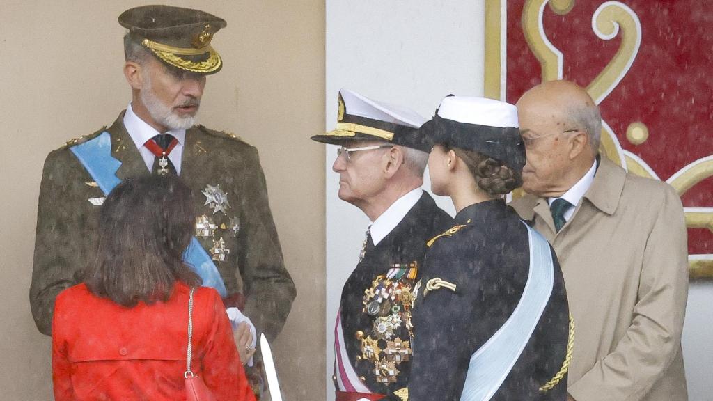 Del lapsus de Leonor al gesto de Felipe VI y la tensión por la lluvia: las anécdotas que marcan la Fiesta Nacional