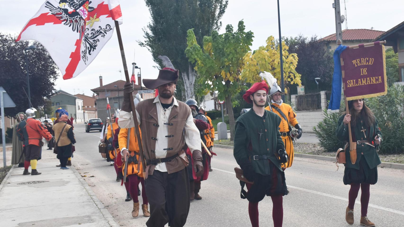 Recreación del viaje de Carlos V en Valdestillas