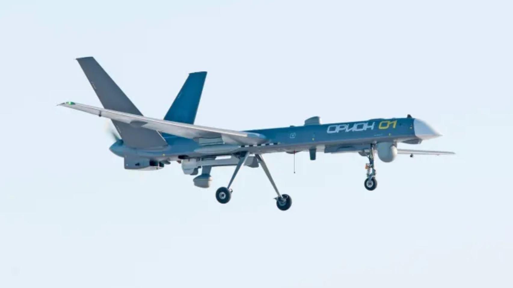 Un dron Orion de Rusia