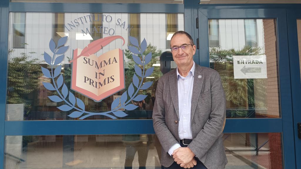 Horacio Silvestre, director del IES San Mateo.
