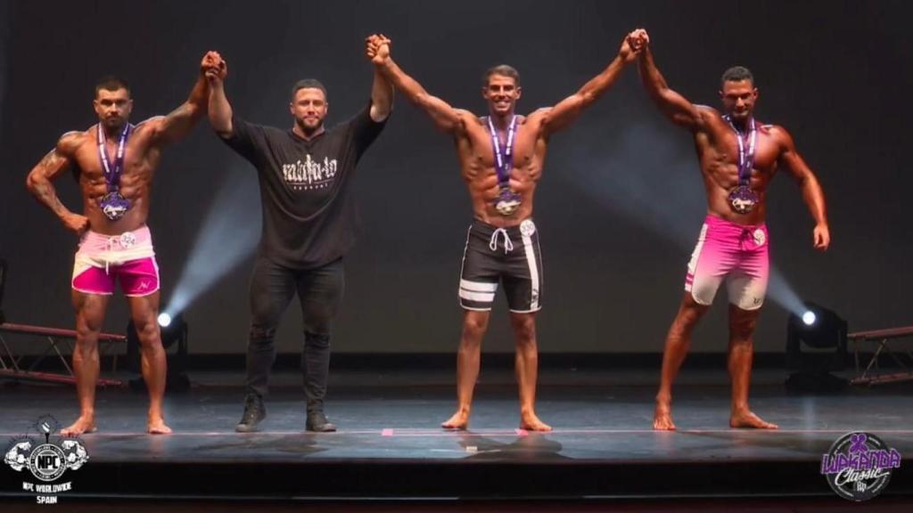 Roberto Fernández, culturista salmantino, todo un campeón