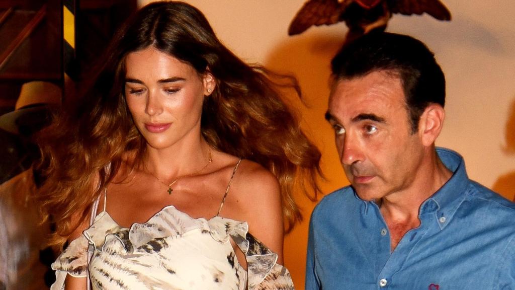 Ana Soria y Enrique Ponce en las calles de Madrid.