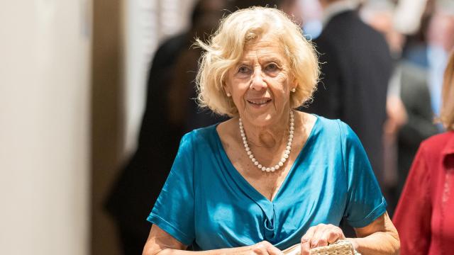 La exalcaldesa de Madrid, Manuela Carmena.
