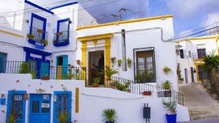 Una calle de Níjar.