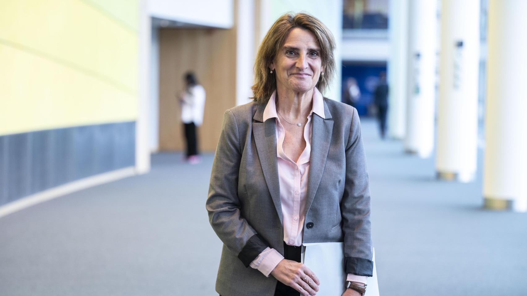 Teresa Ribera, futura vicepresidenta ejecutiva de Competencia y Transición Limpia, Justa y Competitiva de la Comisión Europea (CE), en una imagen de archivo en Bruselas.