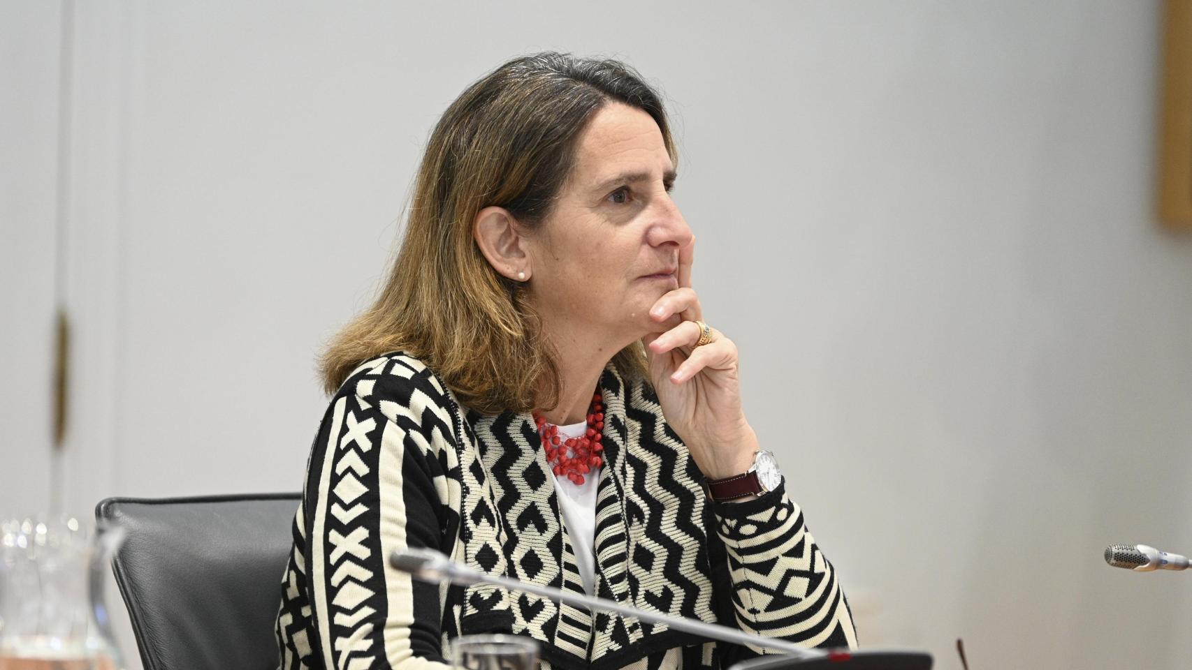 La vicepresidenta tercera y ministra para la Transición Ecológica, Teresa Ribera, el pasado 8 de noviembre.