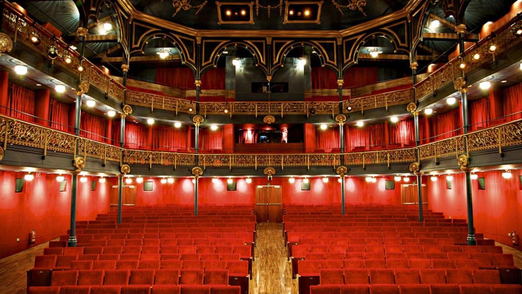 Interior del Teatro Zorrilla